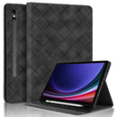 Rhombus Embossing Leather Tablet Case S9 FE+ 12.4''