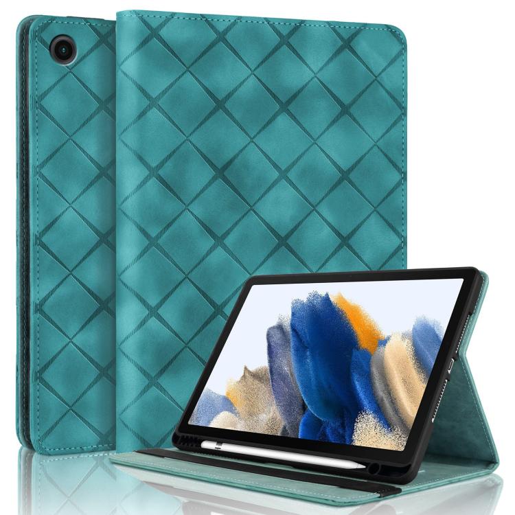 Rhombus Embossing Leather Tablet Case, For Samsung Galaxy Tab A9
