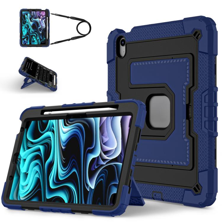 Silicone PC Tablet Case with Shoulder Strap and Stand For iPad 11th Gen 2025 A16