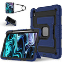 Big Holder Silicone Hydric PC Tablet Case with Shoulder Strap For iPad 10.2 9th 8th 7th Gen