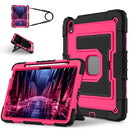 Big Holder Silicone Hydric PC Tablet Case with Shoulder Strap For iPad 10.2 9th 8th 7th Gen
