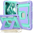 Silicone PC Tablet Case with Shoulder Strap and Stand For iPad 11th Gen 2025 A16