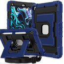 Big Holder Silicone Hydric PC Tablet Case with Shoulder Strap For iPad 10.2 9th 8th 7th Gen