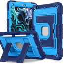 Big Holder Silicone Hydric PC Tablet Case with Shoulder Strap For iPad 10.2 9th 8th 7th Gen