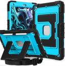Big Holder Silicone Hydric PC Tablet Case with Shoulder Strap For iPad 10.2 9th 8th 7th Gen
