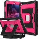 Big Holder Silicone Hydric PC Tablet Case with Shoulder Strap For iPad 10.2 9th 8th 7th Gen
