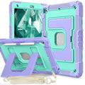 Big Holder Silicone Hydric PC Tablet Case with Shoulder Strap For iPad 10.2 9th 8th 7th Gen