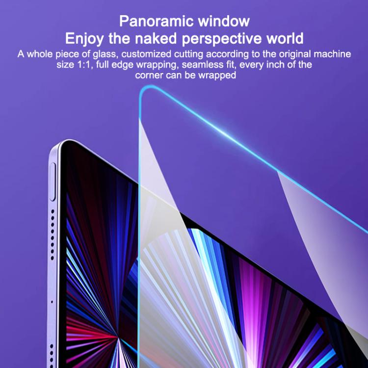 2pcs Dust-Free Easy Install HD Tempered Glass Film, For iPad 11th Gen 2025 A16