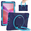 Silicone Hybrid PC Tablet Case with Holder & Shoulder Strap, For Lenovo Tab 10.1 2025