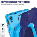 Silicone Hybrid PC Tablet Case with Holder & Shoulder Strap, For Lenovo Tab 10.1 2025