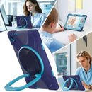 Silicone Hybrid PC Tablet Case with Holder & Shoulder Strap, For Lenovo Tab 10.1 2025