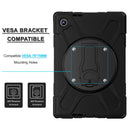 Silicone Hybrid PC Tablet Case with Shoulder Strap, For Lenovo Tab 10.1 2025