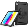 Hand Grip Turntable Stand Tablet Case, For iPad 11th Gen 2025 A16 case