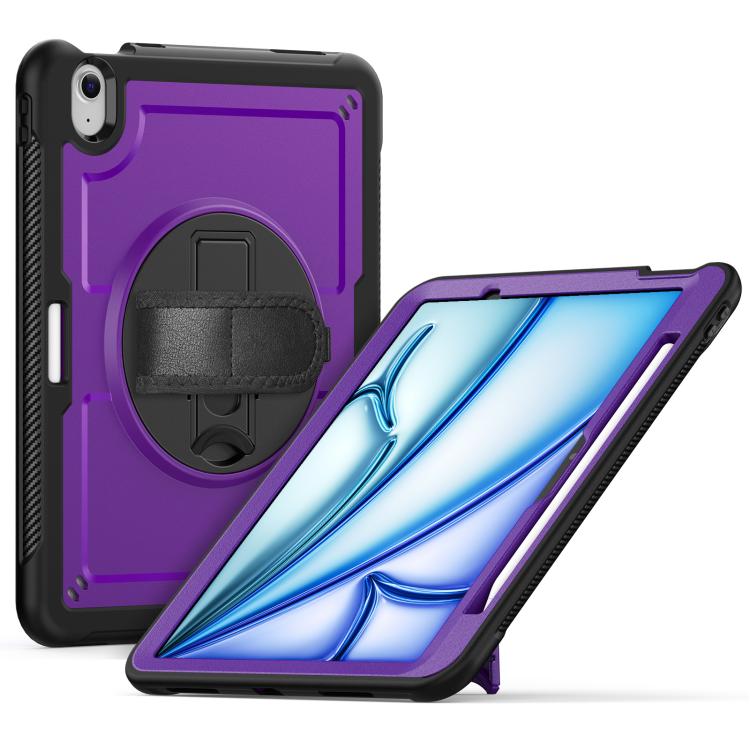 Hand Grip Turntable Stand Tablet Case, For iPad 11th Gen 2025 A16 case