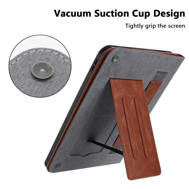 Multifunctional Wristband Leather Smart Tablet Case, For iPad 11th Gen 2025 A16