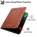 Multifunctional Wristband Leather Smart Tablet Case, For iPad 11th Gen 2025 A16