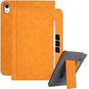 Multifunctional Wristband Leather Smart Tablet Case, For iPad 11th Gen 2025 A16