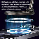 CC-T30-2F Vacuum Adsorption Alloy Magnetic Car Phone Holder