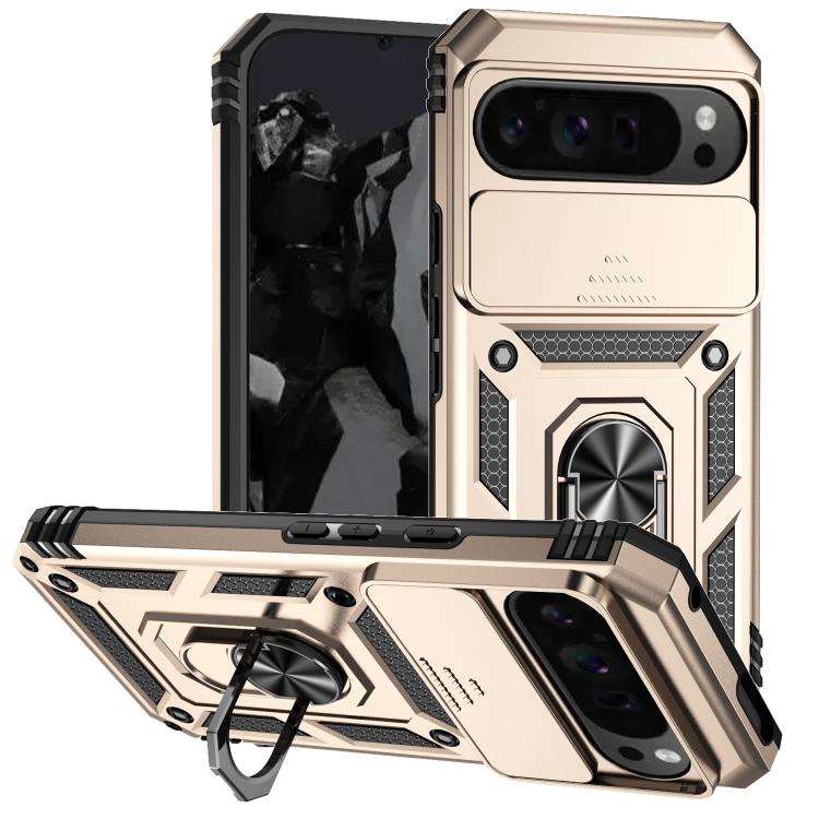 Sliding Camshield Holder Phone Case, For Google Pixel 9 Pro XL