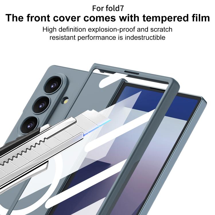 For Samsung Galaxy Z Fold 7 5G Integrated Ultra-thin MagSafe Phone Case