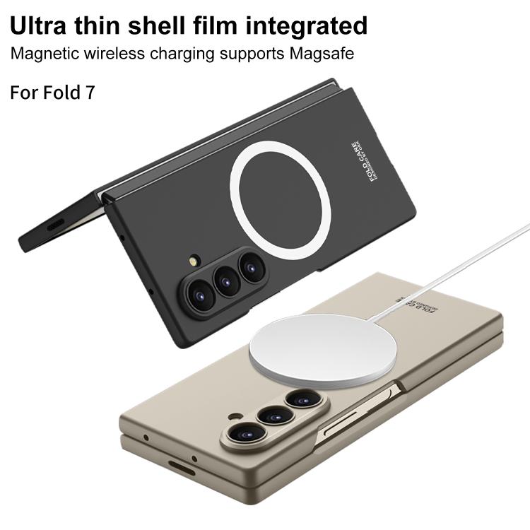 For Samsung Galaxy Z Fold 7 5G Integrated Ultra-thin MagSafe Phone Case