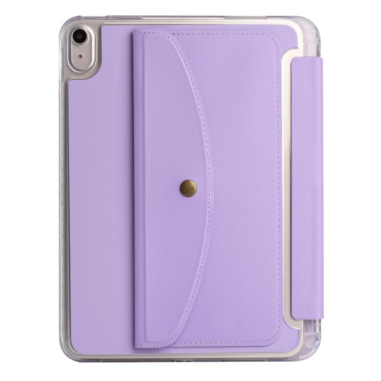 Back Wallet Y-Fold Deformation Leather Smart Tablet Case, For iPad 11th Gen 2025 A16