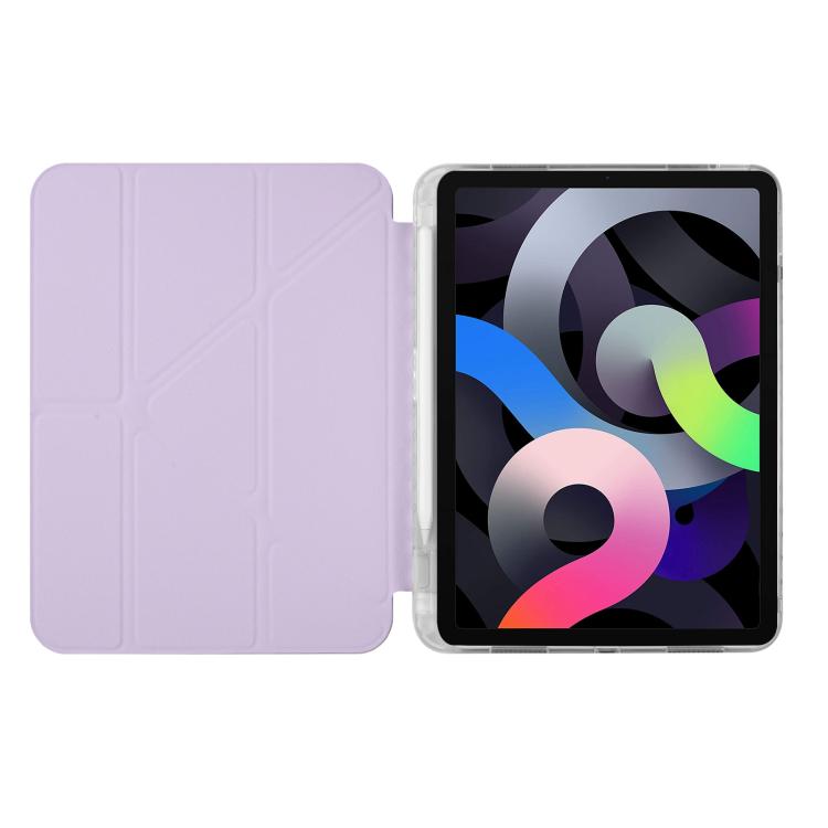 Back Wallet Y-Fold Deformation Leather Smart Tablet Case, For iPad 11th Gen 2025 A16