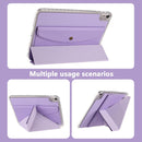 Back Wallet Y-Fold Deformation Leather Smart Tablet Case, For iPad 11th Gen 2025 A16