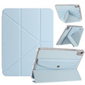 Back Wallet Y-Fold Deformation Leather Smart Tablet Case, For iPad 11th Gen 2025 A16