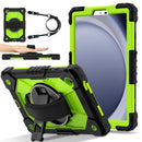 Contrast Color Robot Silicone Hybrid PC Tablet Case, For Samsung Galaxy Tab A11+