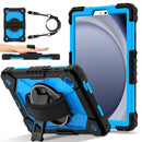 Contrast Color Robot Silicone Hybrid PC Tablet Case, For Samsung Galaxy Tab A11+