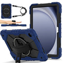 Contrast Color Robot Silicone Hybrid PC Tablet Case, For Samsung Galaxy Tab A11+