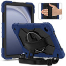 Contrast Color Robot Silicone Hybrid PC Tablet Case, For Samsung Galaxy Tab A11+