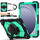 Contrast Color Robot Silicone Hybrid PC Tablet Case, For Samsung Galaxy Tab A11+