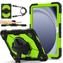 Contrast Color Robot Silicone Hybrid PC Tablet Case, For Samsung Galaxy Tab A11+