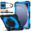 Contrast Color Robot Silicone Hybrid PC Tablet Case, For Samsung Galaxy Tab A11+