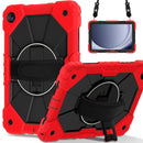 Contrast Color Robot Silicone Hybrid PC Tablet Case, For Samsung Galaxy Tab A11+