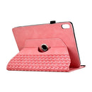 Rotatable Building Blocks Embossed Smart Leather Tablet Case, For iPad 11th Gen 2025 A16