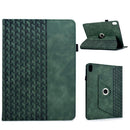 Rotatable Building Blocks Embossed Smart Leather Tablet Case, For iPad 11th Gen 2025 A16