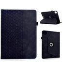 Rotatable Building Blocks Embossed Smart Leather Tablet Case, For iPad 11th Gen 2025 A16