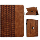 Rotatable Building Blocks Embossed Smart Leather Tablet Case, For iPad 11th Gen 2025 A16