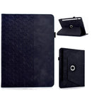 Rotatable Embossed Smart Leather Tablet Case For Samsung Galaxy Tab S9 FE+