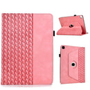 Rotatable Embossed Smart Leather Tablet Case For Samsung Galaxy Tab S9 FE+
