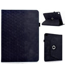 Rotatable Embossed Smart Leather Tablet Case For Samsung Galaxy Tab S9 FE+
