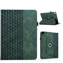 Rotatable Embossed Smart Leather Tablet Case For Samsung Galaxy Tab S9 FE+