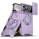Sliding Camera shield Ring Holder Phone Case For iPhone 18 Pro