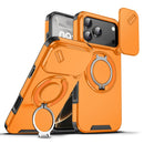 Sliding Camera shield Ring Holder Phone Case For iPhone 18 Pro