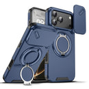 Sliding Camera shield Ring Holder Phone Case For iPhone 18 Pro