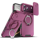 Sliding Camera shield Ring Holder Phone Case For iPhone 18 Pro