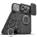 Sliding Camera shield Ring Holder Phone Case For iPhone 18 Pro